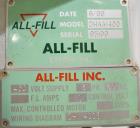 Used- All Fill Model DHAA-400 Dual Head Automatic Inline Auger Filler